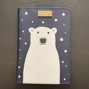 Kate Spade Novelty Cold Comfort Polar Bear Passport/Cards Holder